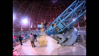 preview picture of video 'Observing at the 60-inch telescope on Mount Wilson.'