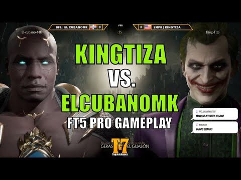 JOKER VS GERAS - KingTiza vs ELCubanoMK FT5 - 【Mortal Kombat 11 Aftermath】