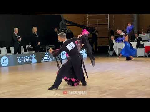 Jonas Tomanek - Sarka Kosmakova CZE | Slow Foxtrot | WDSF European Ch. Youth 10 Dance - Brno 2020