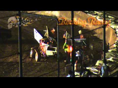 Scott Lewin Litre Sprintcar Crash - Sydney Speedway