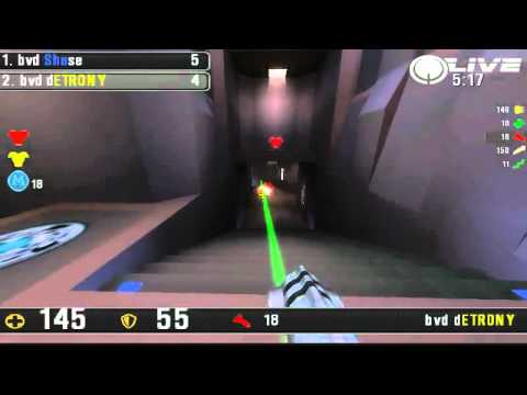 QUAKE is aLIVE - DETRONY vs SHASE - map1