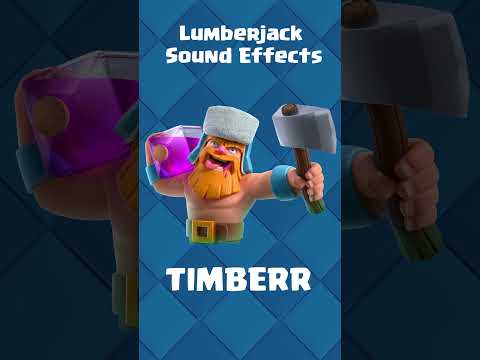 Clash Royale - All Lumberjack voice lines #shorts #clashroyale #supercell #clashroyalememes