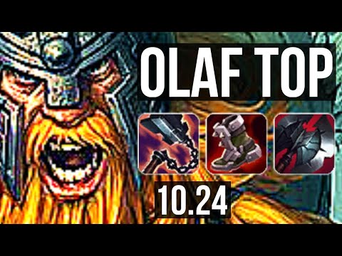 OLAF vs VOLIBEAR (TOP) | 600+ games, Dominating | EUW Diamond | v10.24
