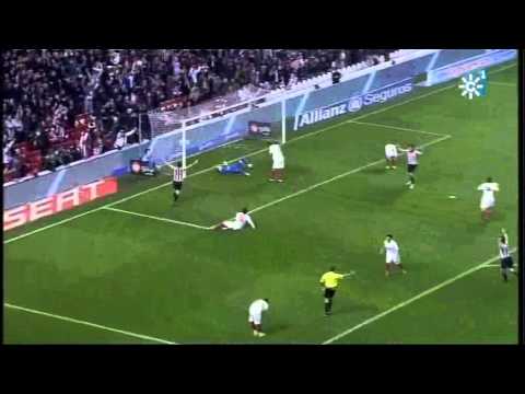 Autogol de Fazio en Bilbao-Liga 2011