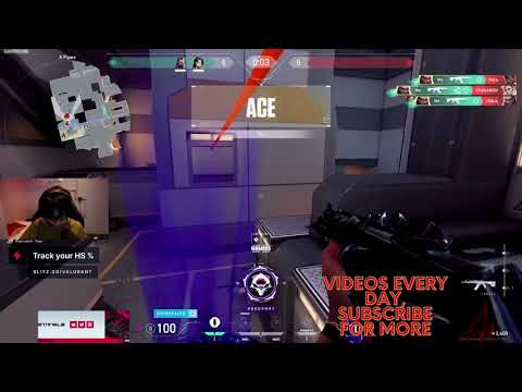 Tenz playing with Reyna destroys too much - Valorant Clips