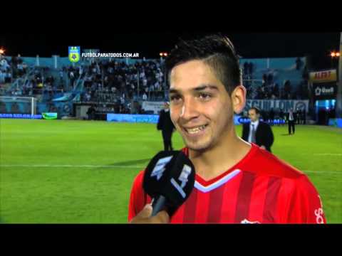 "El equipo y yo lo necesitábamos". Temperley 0 - Independiente 1. Fecha 17. Primera División 2015