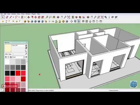 Modelling a Residential Interior in Sketchup  Part 1