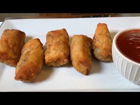Delicious Homemade Shrimp Egg Rolls (Easy)