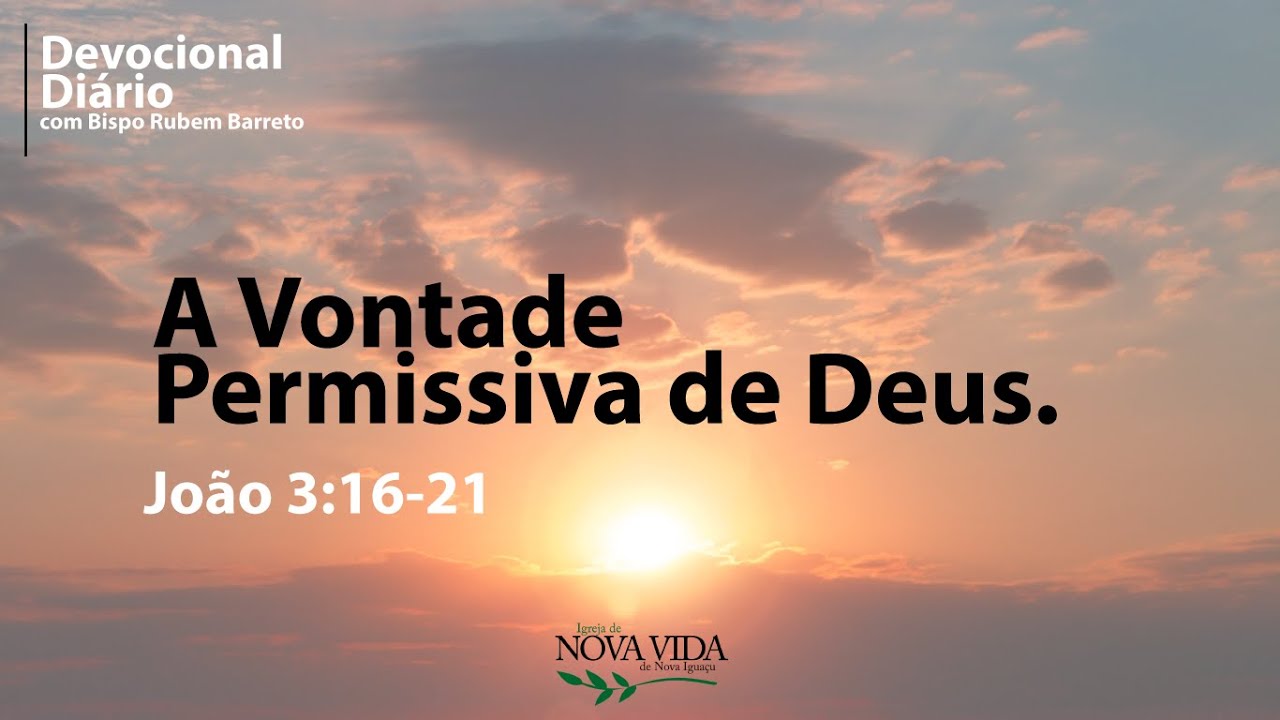 A Vontade Permissiva de Deus