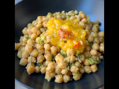 GUYANESE CHANNA AND SOUR | CHICKPEAS| EASY RECIPE |