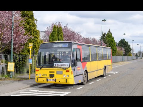 Charleroi 🇧🇪 | VanHool A600 TEC 7020 | Ligne 28 | DAF/ZF (11/10/2016)