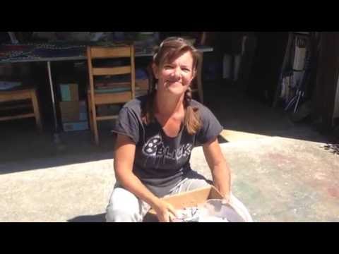 How to Break, Sort & Store Tiles for a Mosaic Mural Project