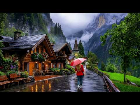 This Swiss Village Looks Even More Beautiful in the Rain!