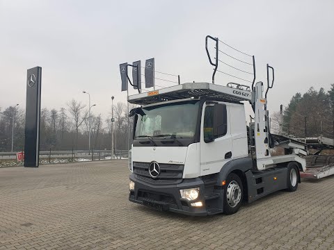 Prezentacja autotransporter  Mercedes - Benz Actros 1843 + ROLFO EGO 427 VVF R3