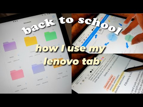 how I use my lenovo tab✨ | setup, note taking, best apps & software update