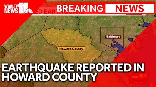 Earthquake felt in Columbia, Savage areas, USGS says