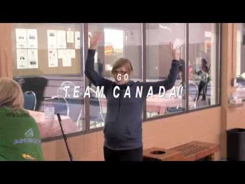 Brad and Heather learn to curl with Team Holland!