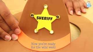 How to make a Kid's Cowboy Hat