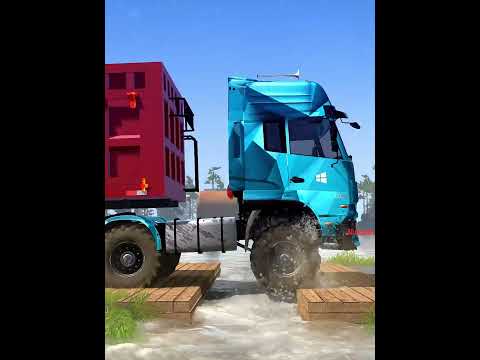 SpinTires: MudRunner - Shacman X3000 Mud Mayhem – Heavy Duty Gameplay #38 #SpinTires #MudRunner