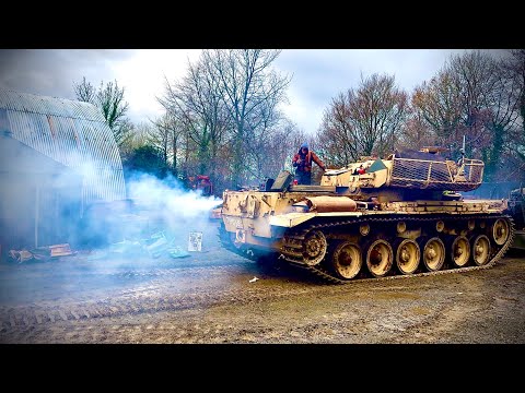 We Bought a REAL Gulf War Centurion Tank… And It Still Runs!