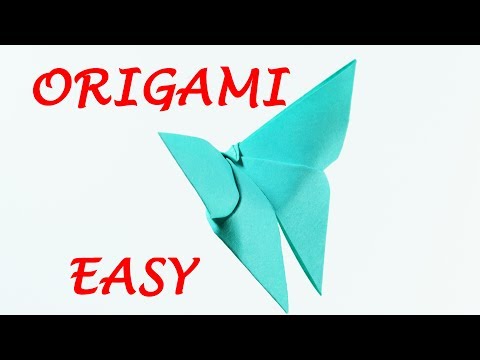 appel Årvågenhed salat How to Make an Easy Origami Butterfly : 7 Steps (with Pictures) -  Instructables