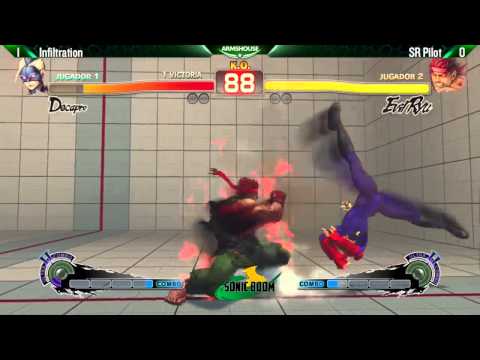 Infiltration (Decapre) vs SR Pilot (Evil Ryu) - winners semi Sonic Boom '15