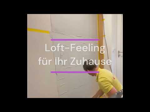 Betonoptik Wandgestaltung Malerbetrieb Carsten Rose