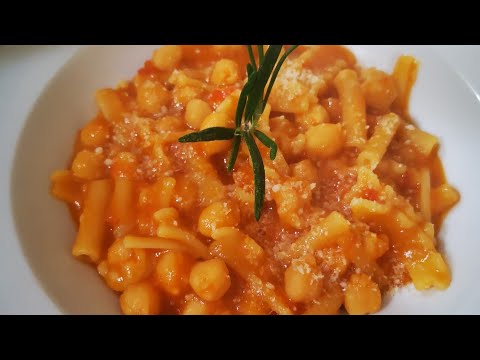 Pasta e ceci alla Toscana