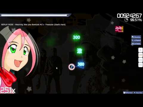osu! Bomfunk MC's - Freestyler [Hard] HD HR 3lliot