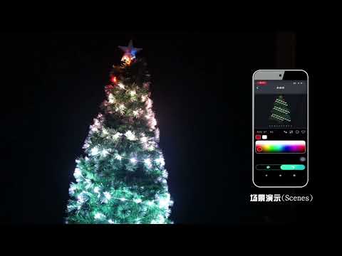 Bluetooth smart гирлянда IP65 USB RGB 100 LED управление со смартфона iDial 10 метров Светомузыка - фото 1 - id-p1987001843