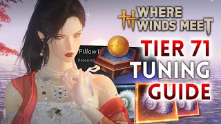 TIER 71 LEGENDARY TUNING & GEAR GUIDE (Energy Pills, Coin & Tuning Shells) - Where Winds Meet