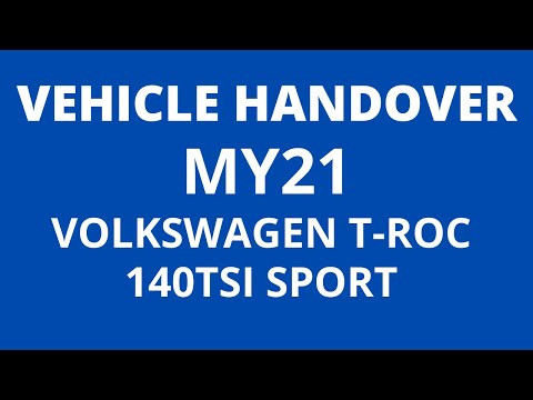 MY21 VW T ROC 140TSI SPORT