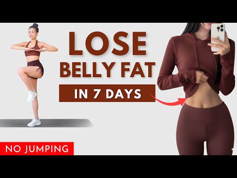 10 MIN - STANDING ABS WORKOUT TO LOSE BELLY FAT | No Jumping, No Squats | Emma Fit