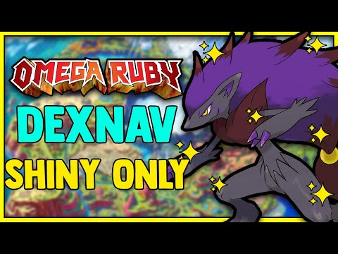 POKEMON OMEGA RUBY HARDCORE NUZLOCKE - DEXNAV SHINY ONLY!