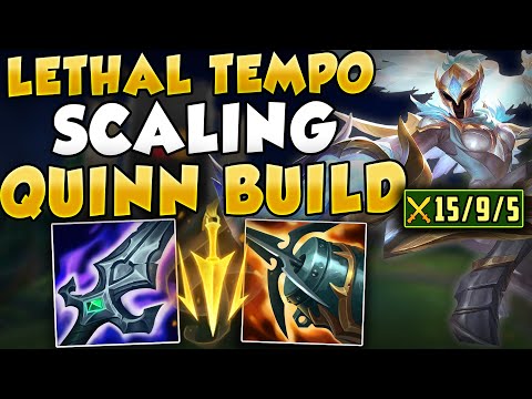 This NEW Lethal Tempo Quinn Build Has Incredible Scaling To Dominate Solo Queue!