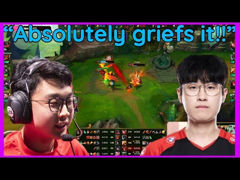 Midbeast Reacts To Crazy INT In The 1v1 With FakeGod Vs T1 Zeus!!