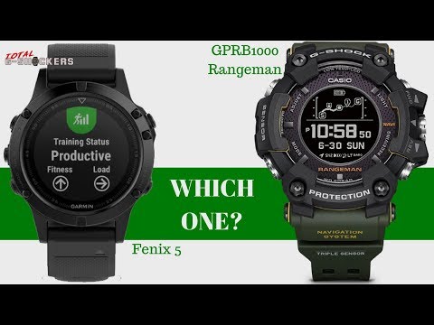 Which One Is Better? Garmin Fenix 5 vs G-SHOCK Rangeman Comparison