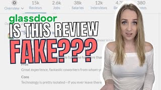 GLASSDOOR REVIEWS (Can You Trust Them?)