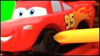 Lightning McQUEEN - DON'T CHEAT! - Toy Cars Race - Toy Car Videos for kids. Videos for children