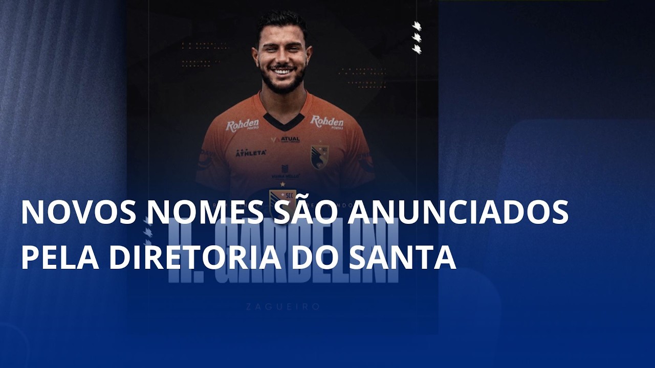 Novos nomes são anunciados pela diretoria do Santa