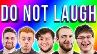 DO NOT LAUGH CHALLENGE!! - (Bikini Barney and the Legend of Matt Damon)