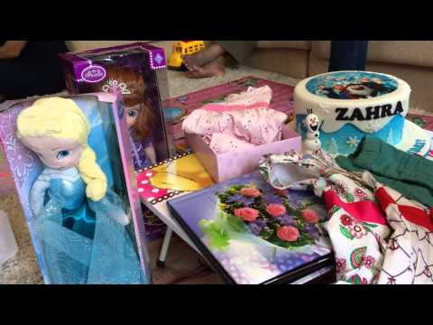 Zahra's Birthday, January 31st 2015