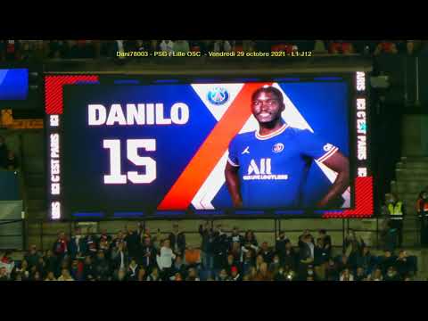 PSG / Lille OSC 29.10.2021 : 2-1 (L1 J12) 1/2 : Composition du PSG