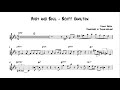 Body and Soul - Scott Hamilton (Bb Solo Transcription)