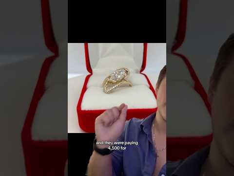 Did we custom build this engagement ring good?