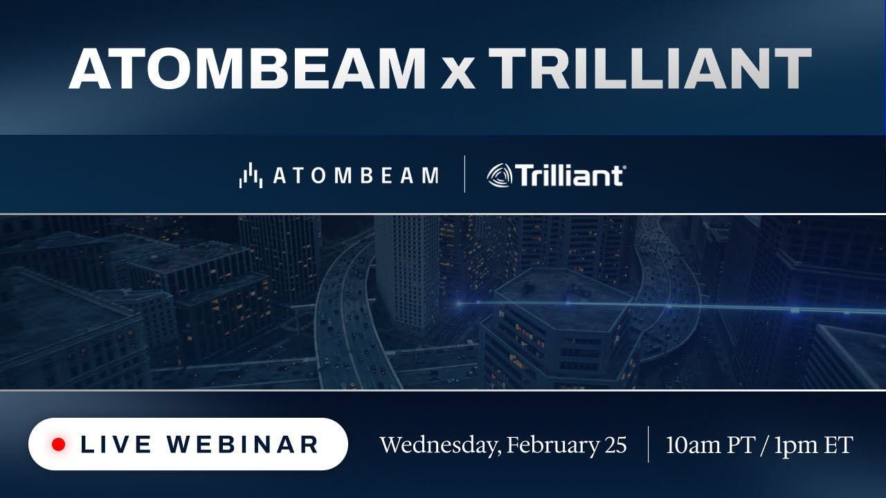 Atombeam Webinar with Charles Yeomans, Chairman & CEO