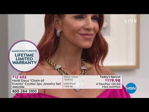 HSN | Heidi Daus Jewelry Designs Celebration 07.30.2020 - 12 PM