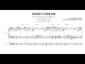 Brad Mehldau - Monk's Dream - Transcription