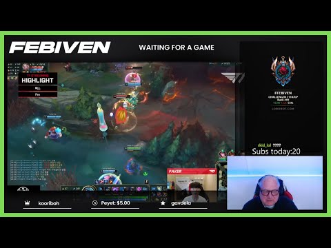 Febiven's Dad Solo Killing Faker 2 Times in a Row