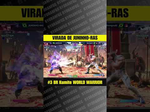 Juninho-Ras reverte totalmente o jogo durante o BR Kumite World Warrior!